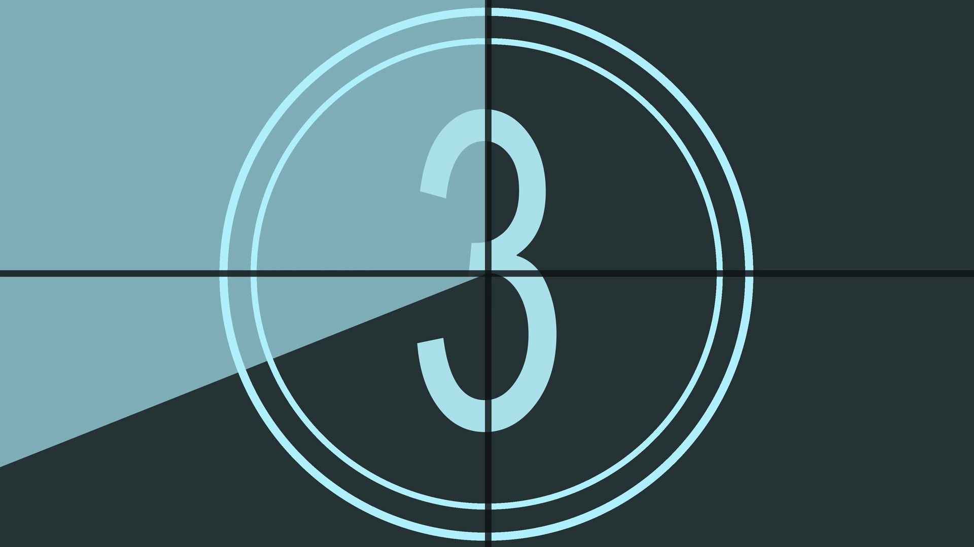 4k Cinematic  Ten seconds countdown from ten to zero grunge concrete text on background